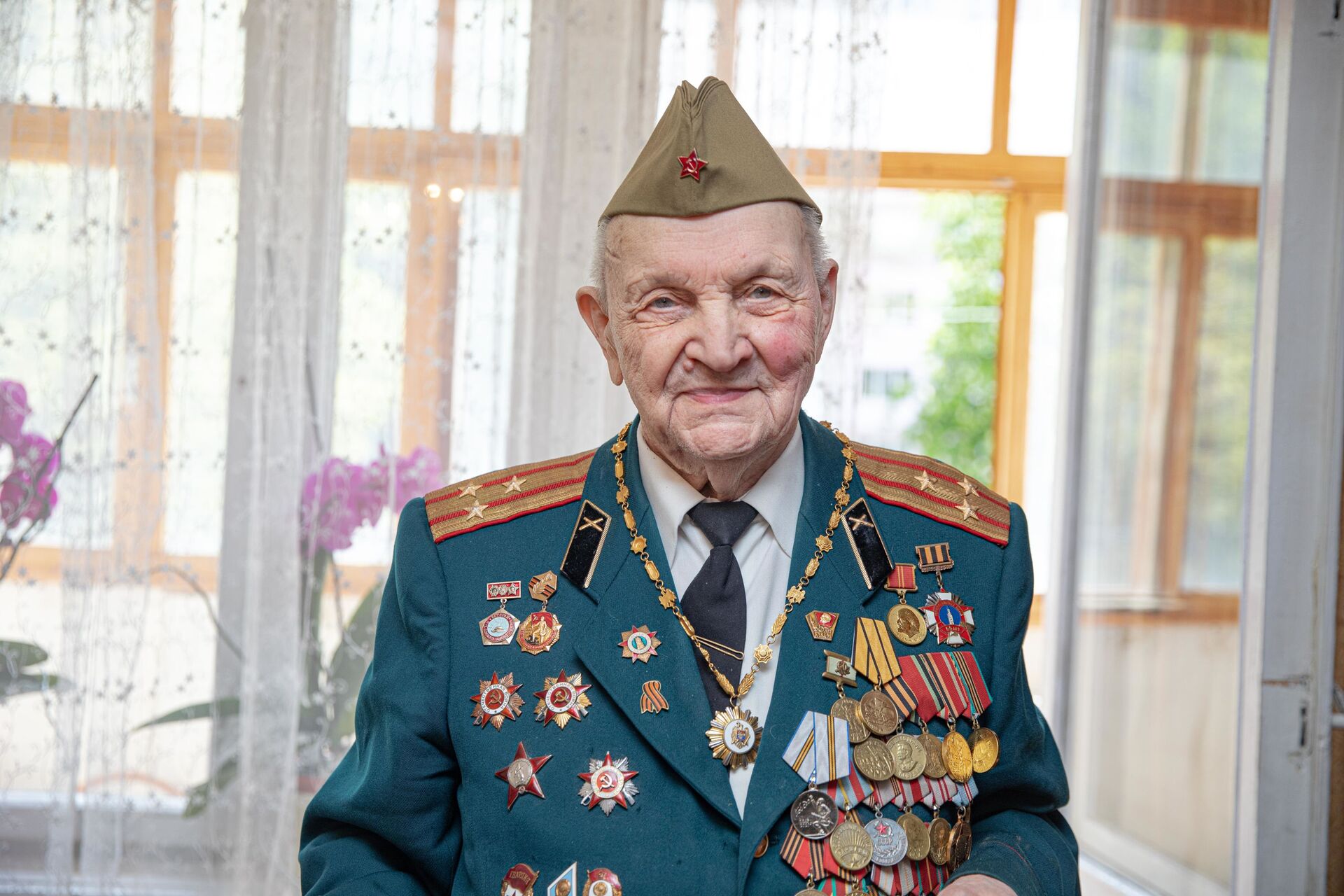 Veteran 100 de ani fanfara militară - Sputnik Молдова, 1920, 30.11.2023
