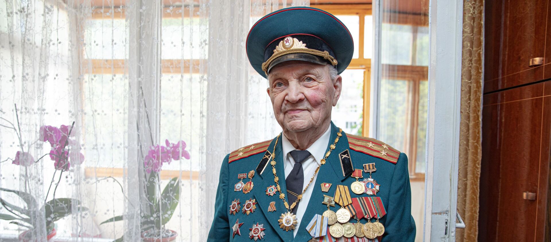 Veteran 100 de ani fanfara militară - Sputnik Молдова, 1920, 09.05.2021