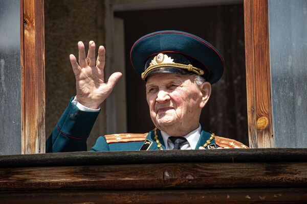 Veteran 100 de ani fanfara militară  - Sputnik Moldova