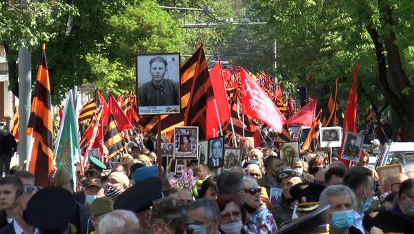 Как прошло празднование Дня Победы в Молдове - Sputnik Молдова