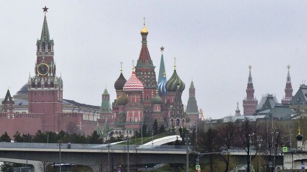 Vedere spre Kremlinul din Moscova - Sputnik Moldova-România