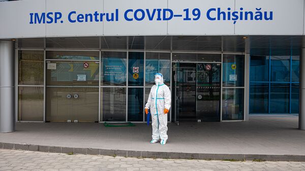 Centrul COVID-19 Chișinău MoldExpo - Sputnik Молдова