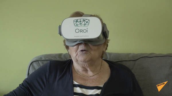 VR очки отправляют пожилых людей в кругосветное путешествие - Sputnik Молдова