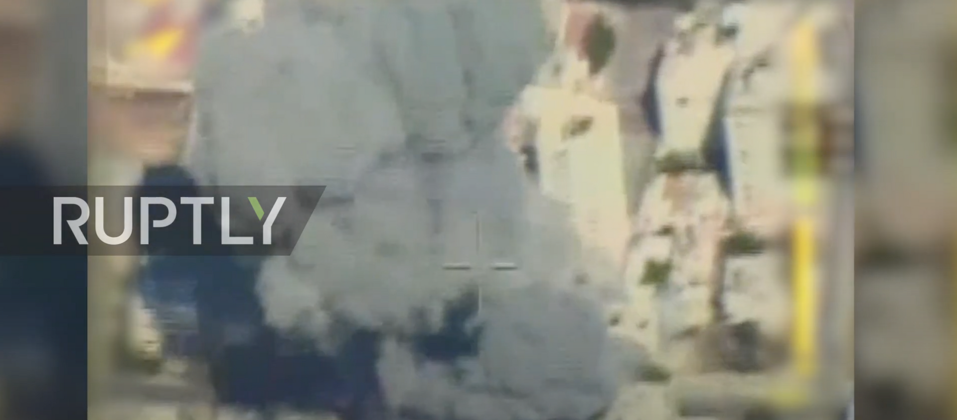 IDF shares video of airstrike allegedly targeting Hamas intelligence headquarters - Sputnik Moldova-România, 1920, 16.05.2021