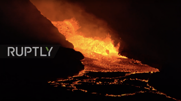 Islanda: Vulcanul Fagradalsfjall a erupt din nou - Sputnik Moldova-România