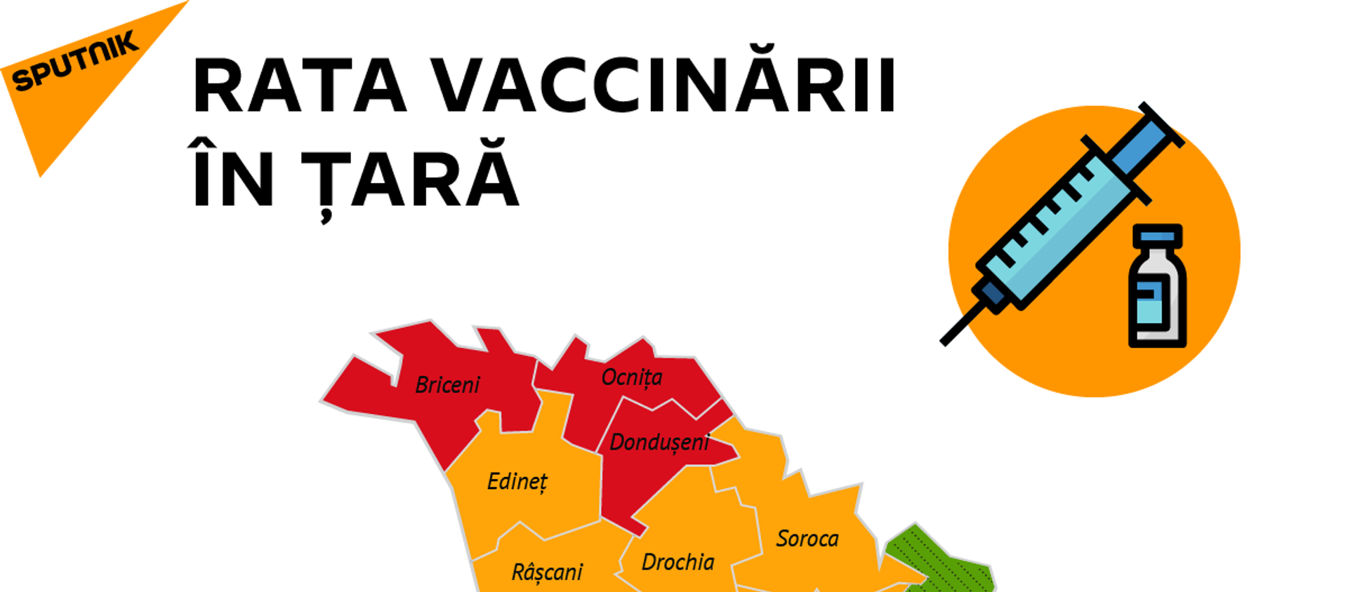 Rata vaccinării în țară - Sputnik Moldova, 1920, 28.05.2021