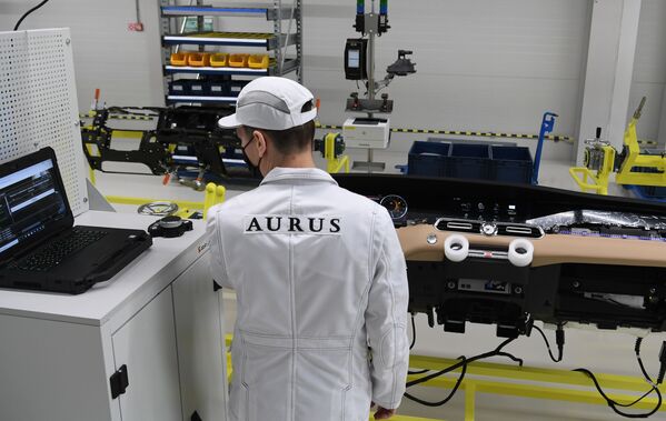 Aurus – единственная машина премиального класса, имеющая лабораторный образец на водородном носителе. - Sputnik Молдова