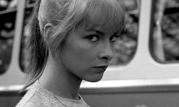 Actrița poloneză și sovietica Barbara Brîlska în filmul lui Leon Jeannot  Bumerangul, 1966. - Sputnik Moldova