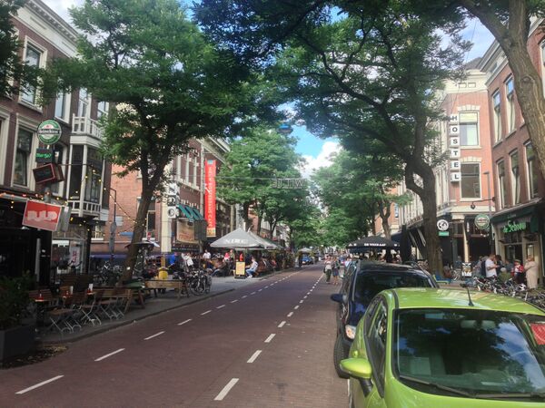 Улица Witte de Withstraat в Роттердаме, Нидерланды. - Sputnik Молдова
