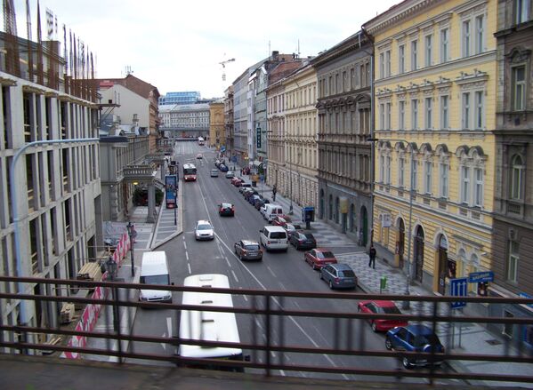 Улица Křižíkova в Праге, Чехия. - Sputnik Молдова