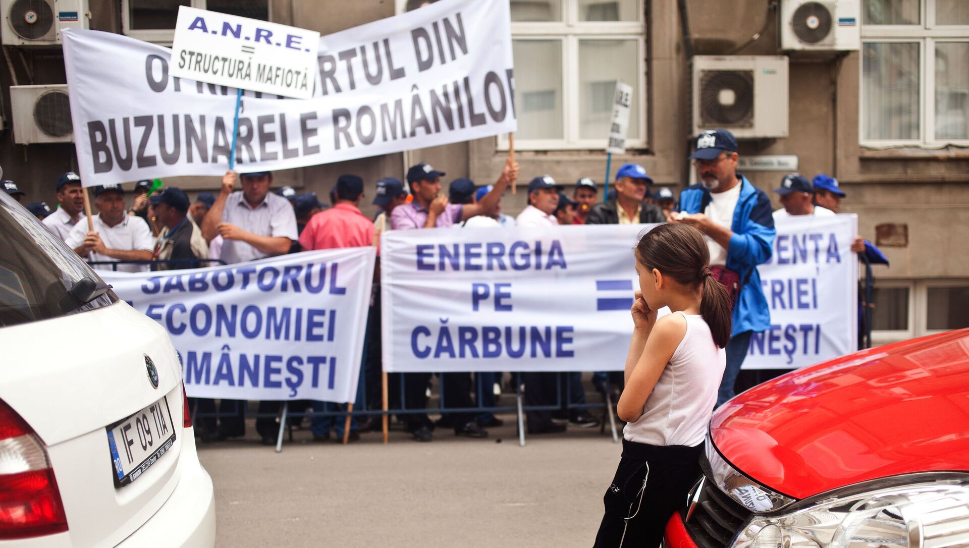 protest al Complexului Energetic Oltenia - Sputnik Moldova-România, 1920, 14.06.2021