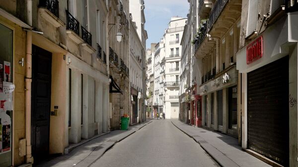 Улица Rue Tiquetonne в Париже, Франция - Sputnik Moldova-România