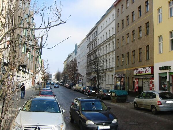 Strada Mariannenstraße din Berlin, Germania - Sputnik Moldova-România