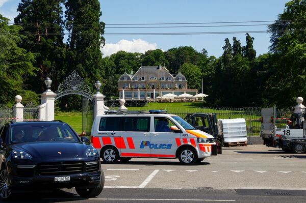 Poliția la Villa La Grange din Geneva - Sputnik Moldova