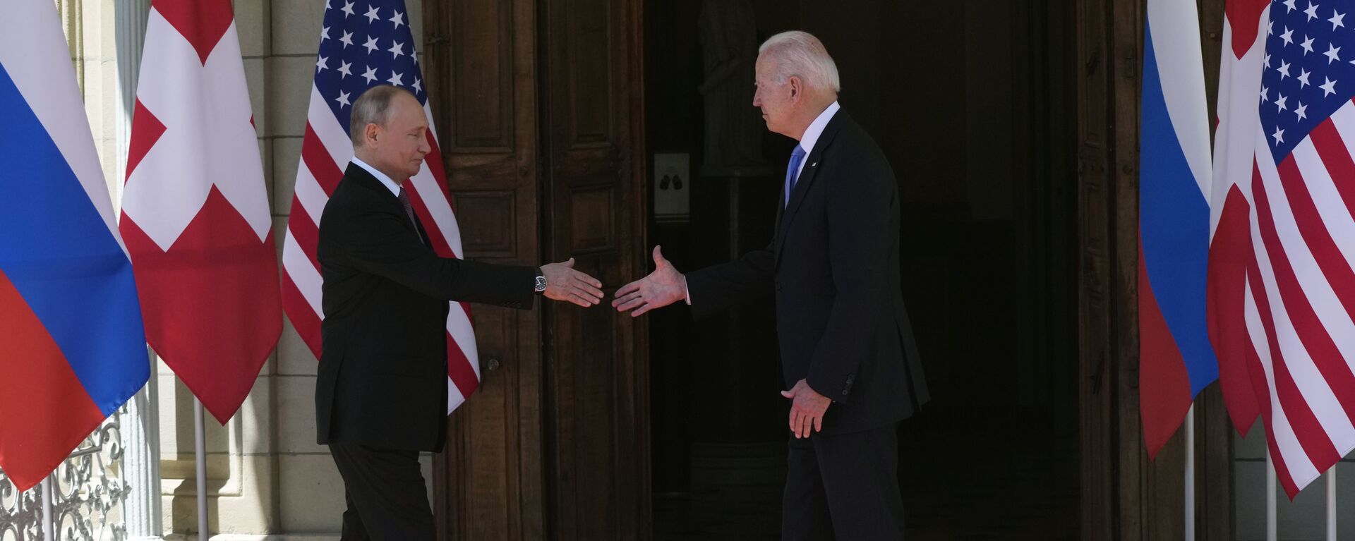 Vladimir Putin și Joe Biden - Sputnik Молдова, 1920, 17.06.2021