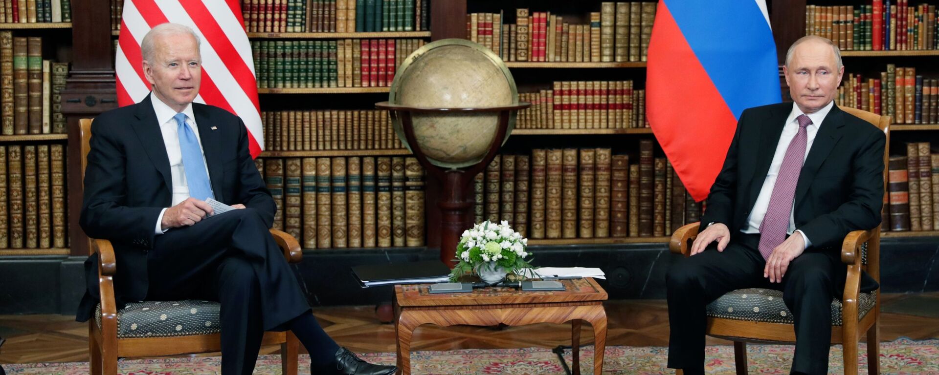 Встреча президентов России и США В. Путина и Дж. Байдена в Женеве - Sputnik Moldova, 1920, 16.06.2021