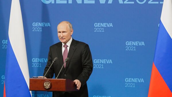 Встреча президентов России и США В. Путина и Дж. Байдена в Женеве - Sputnik Moldova-România