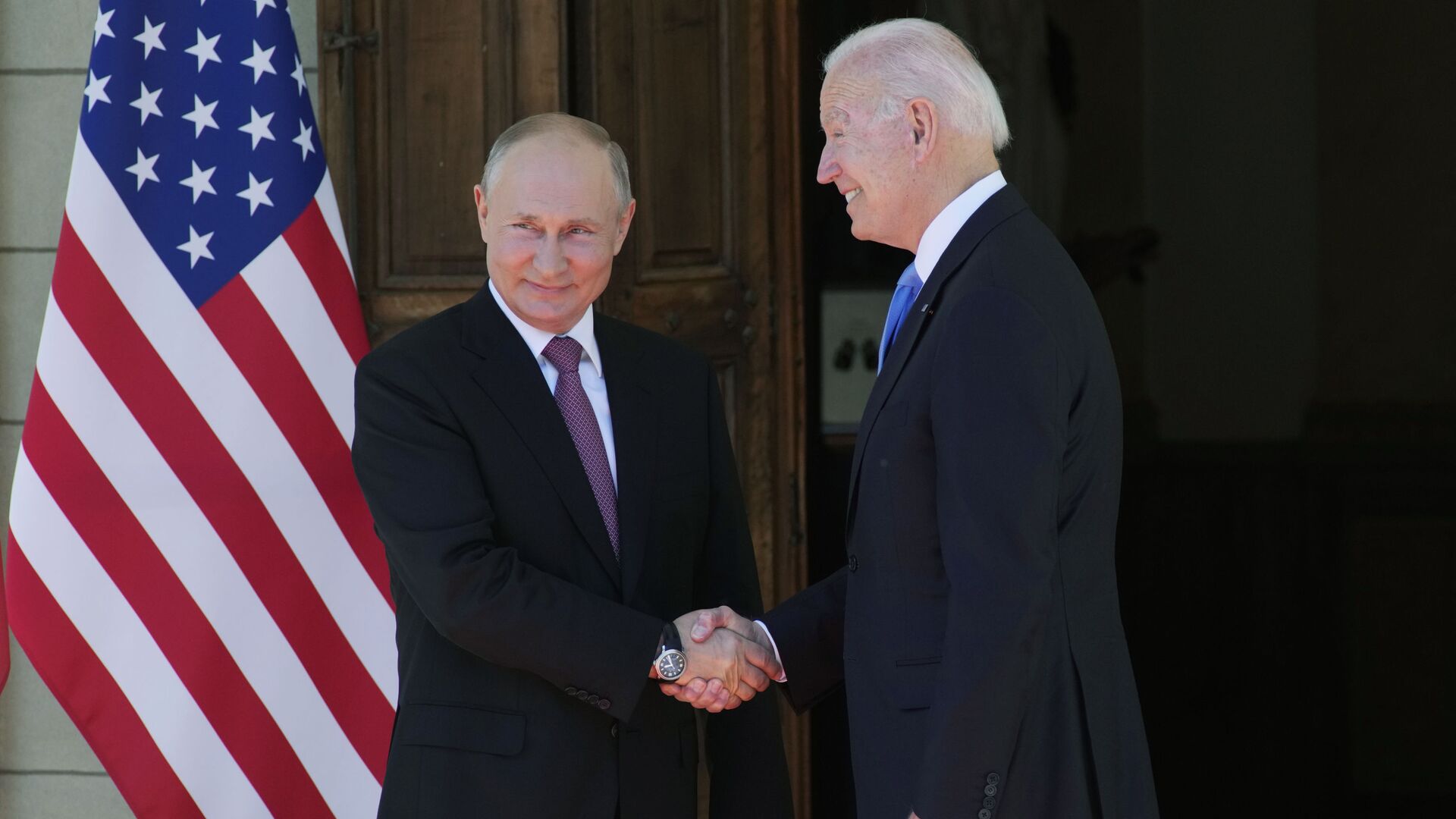 Vladimir Putin și Joe Biden - Sputnik Moldova, 1920, 21.02.2022