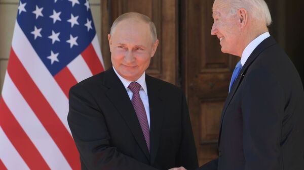 Встреча президентов России и США В. Путина и Дж. Байдена в Женеве - Sputnik Молдова