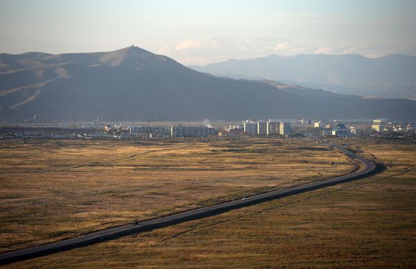 Вид на город Кызыл в Республике Тыва. - Sputnik Молдова