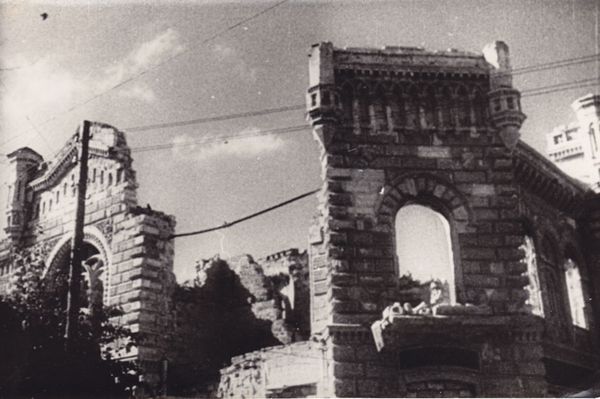 Разрушенное здание Примэрии, Кишинев 1944 Разрушенное здание Примэрии, Кишинев 1944 - Sputnik Молдова