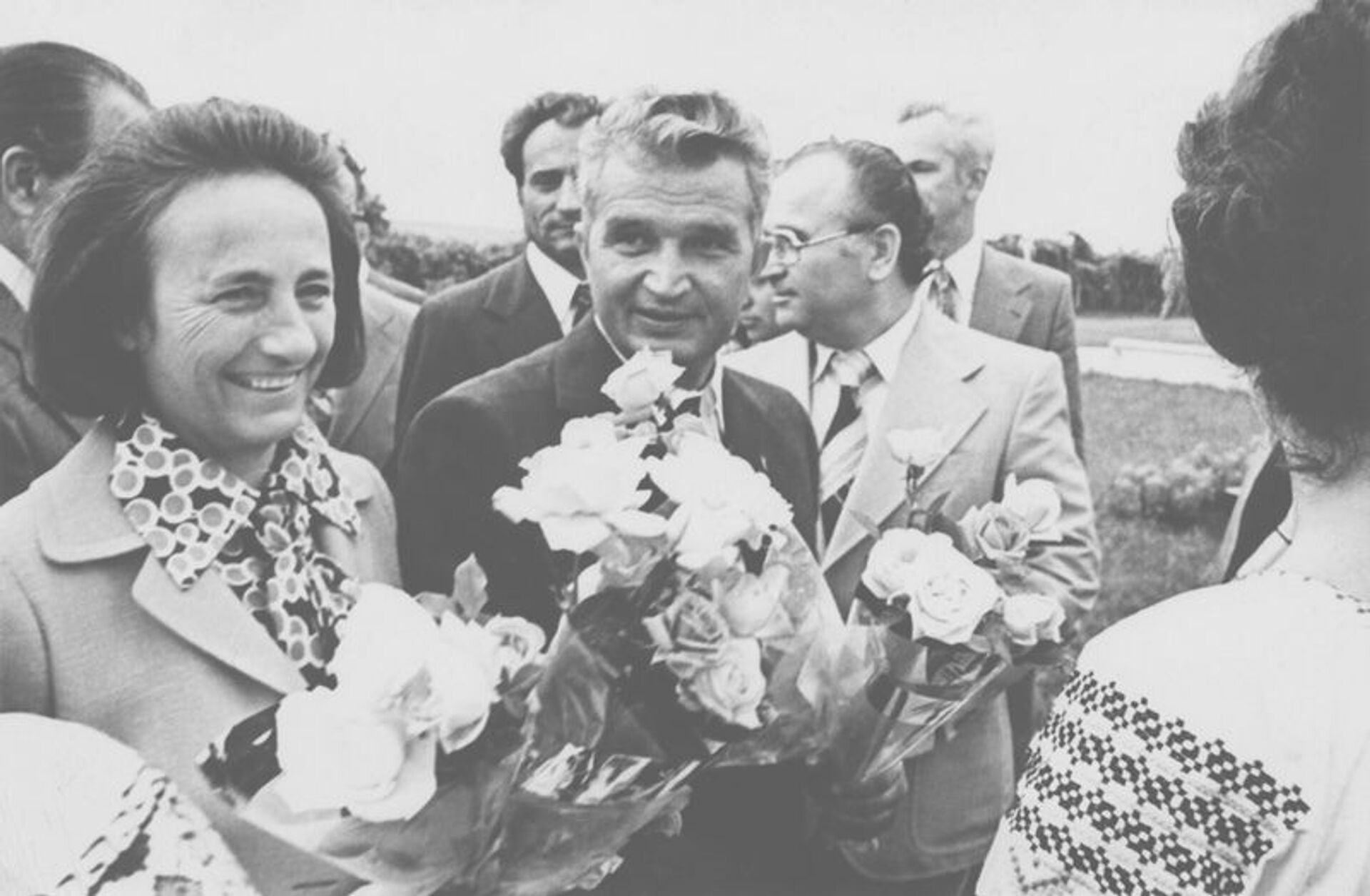 Николай и Елена Чаушеску Кишинев 1975 - Sputnik Молдова, 1920, 20.07.2021