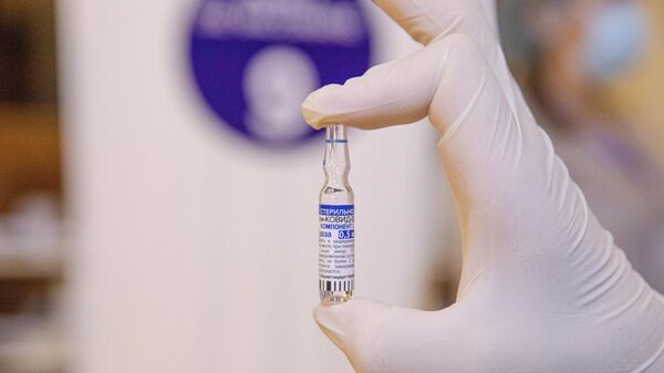 Марафон вакцинации СпутникомV в Кишиневе - Sputnik Moldova-România