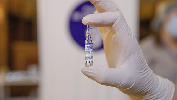 Марафон вакцинации СпутникомV в Кишиневе - Sputnik Moldova