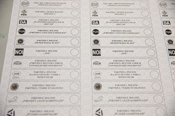 726 000 de buletine de vot vor fi tipărite pentru secțiile de votare din străinătate - Sputnik Moldova