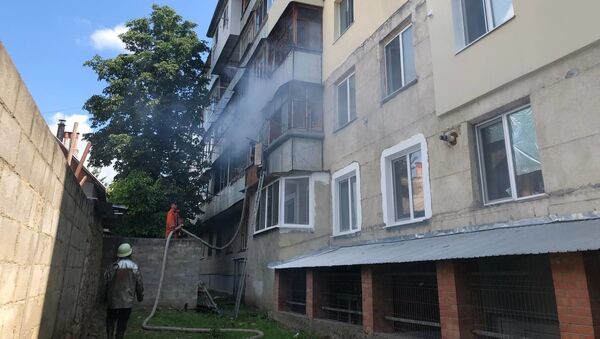 Incendiu oe strada Vasile Lupu din Chișinău - Sputnik Moldova