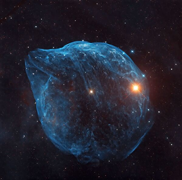 Снимок Dolphin Head Nebula фотографа из Шри-Ланки Yovin Yahathugoda , попавший в шортлист конкурса Royal Observatory’s Astronomy Photographer of the Year 13. - Sputnik Молдова