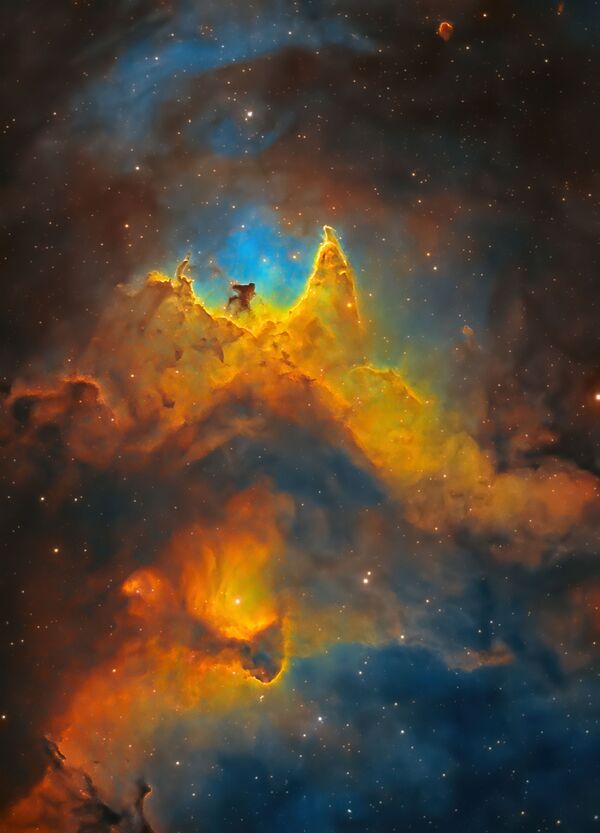Снимок The Soul of Space (Close-up of the Soul Nebula) британского фотографа Kush Chandaria, попавший в шортлист конкурса Royal Observatory’s Astronomy Photographer of the Year 13. - Sputnik Молдова