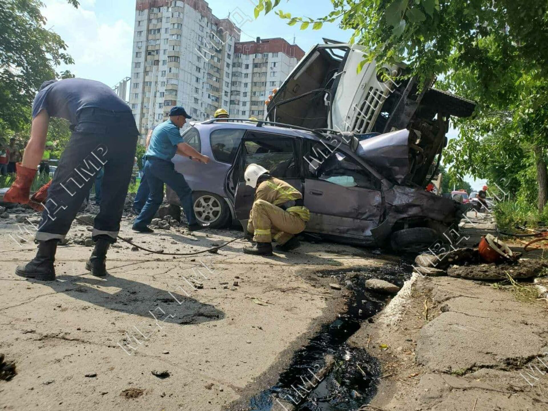 Accident grav la Bender: Șoferul unui automobil a murit pe loc  - Sputnik Moldova, 1920, 20.07.2021