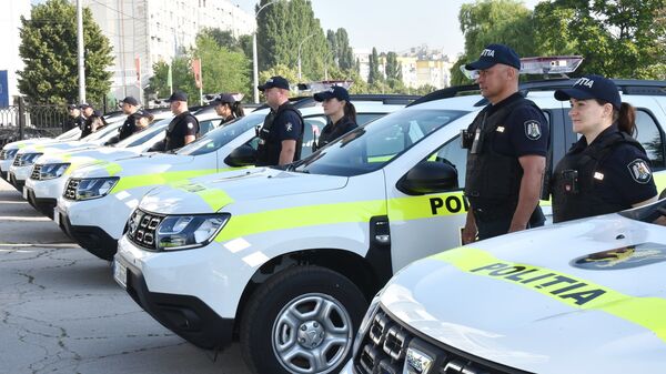 Новые автомобили полиции - Sputnik Молдова