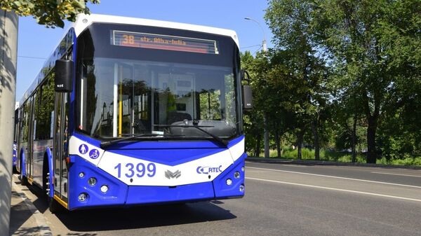 Новый маршрут троллейбуса в Кишиневе - Sputnik Молдова