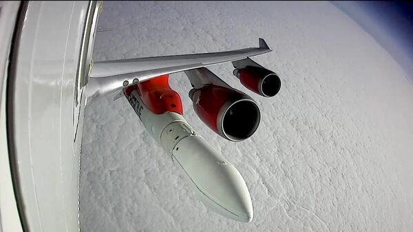 USA: Virgin Orbit's Boeing 747-400 helps bring satellites into orbit - Sputnik Молдова