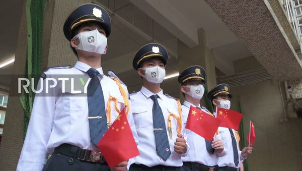 Hong Kong: Celebrations mark anniversaries of British handover and CCP founding - Sputnik Moldova-România