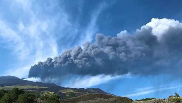 Vulcanul Etna a erupt din nou - Sputnik Moldova-România