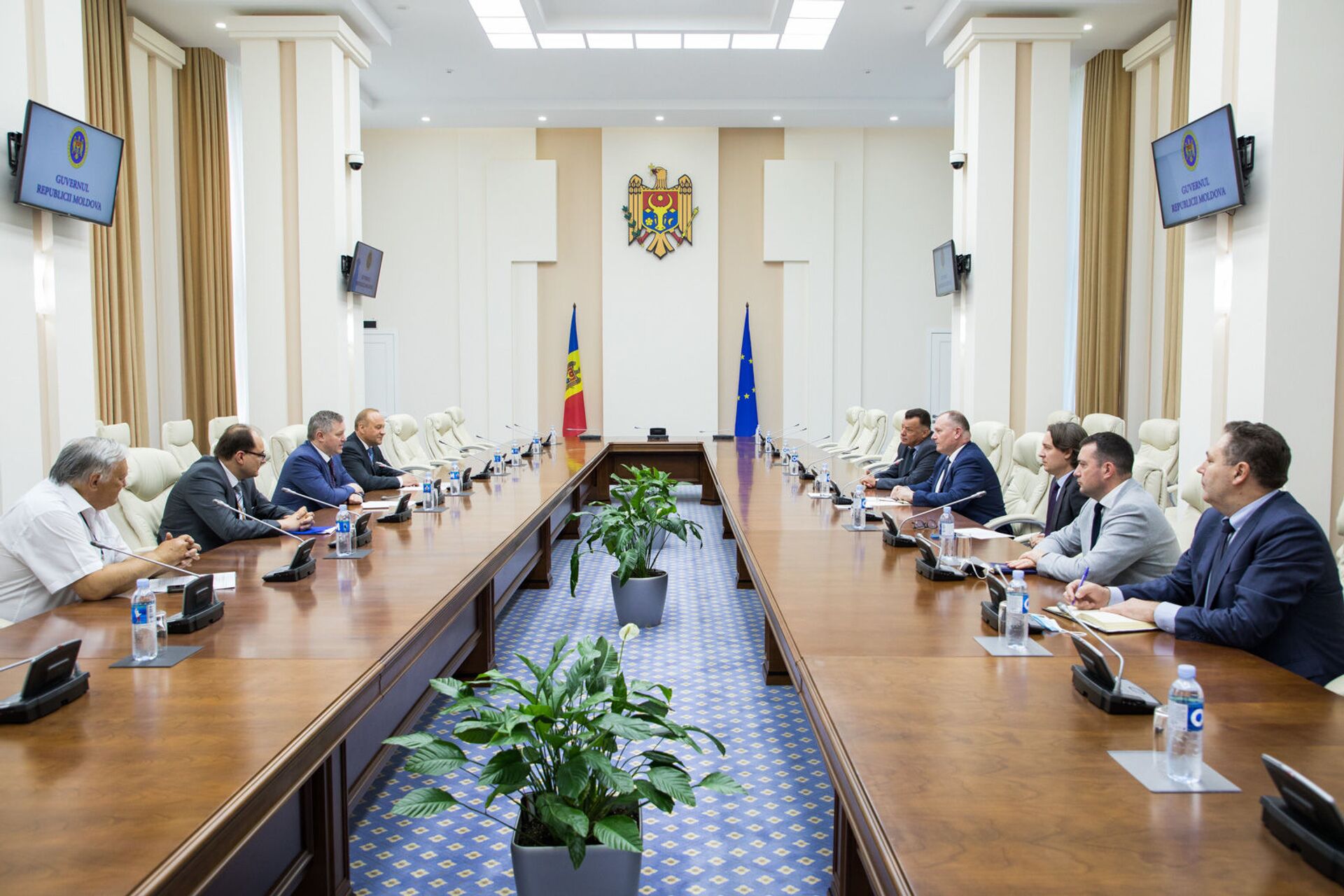 Ciocoi a primit Misiunea de observare a alegerilor parlamentare anticipate din partea CSI - Sputnik Moldova, 1920, 20.07.2021