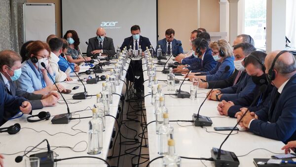 Наблюдатели из СНГ встретились с главой ЦИК - Sputnik Молдова