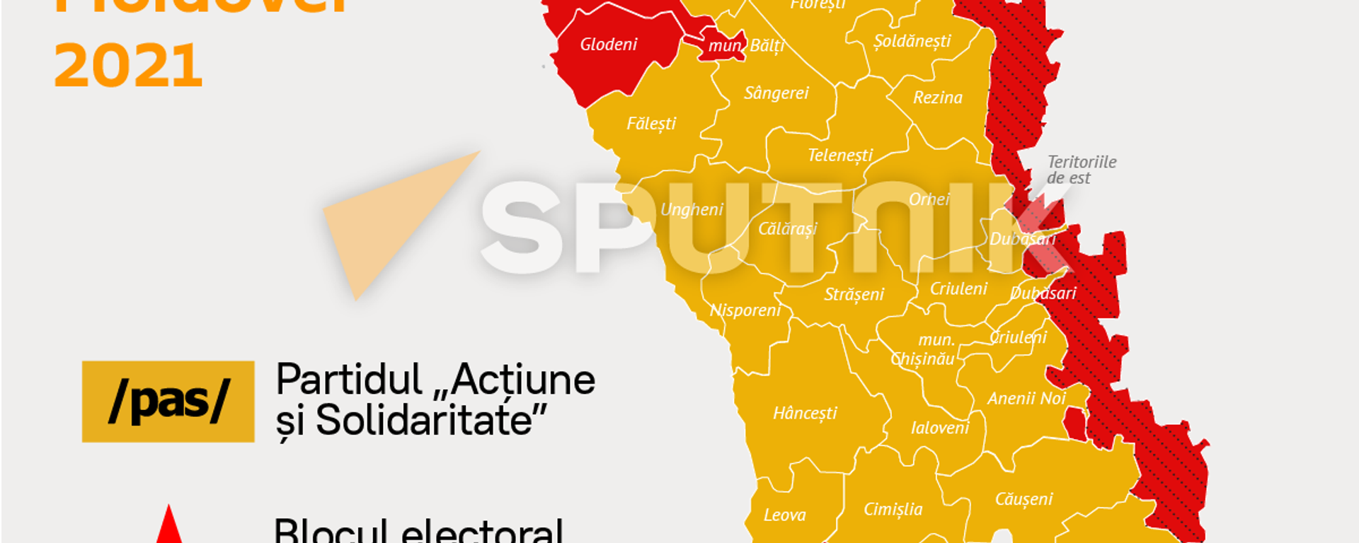 Liderii votării în regiuni - Sputnik Moldova-România, 1920, 12.07.2021