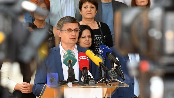 Пресс-конференции по итогам парламентских выборов в Молдавии - Sputnik Moldova