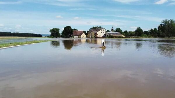 Germany: Torrential rain causes severe flooding in Bavaria - Sputnik Moldova