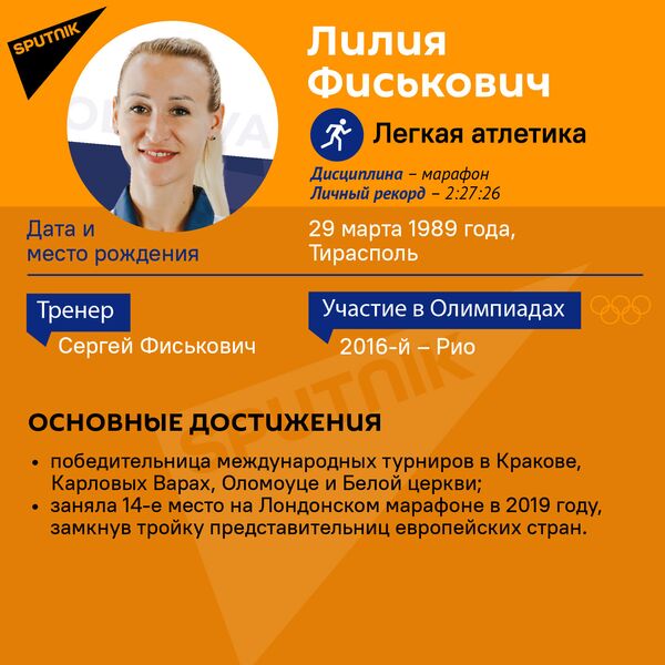 Лилия Фиськович выйдет на дистанцию марафона. - Sputnik Молдова
