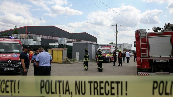 Explozie la Popești Leordeni - Sputnik Moldova-România