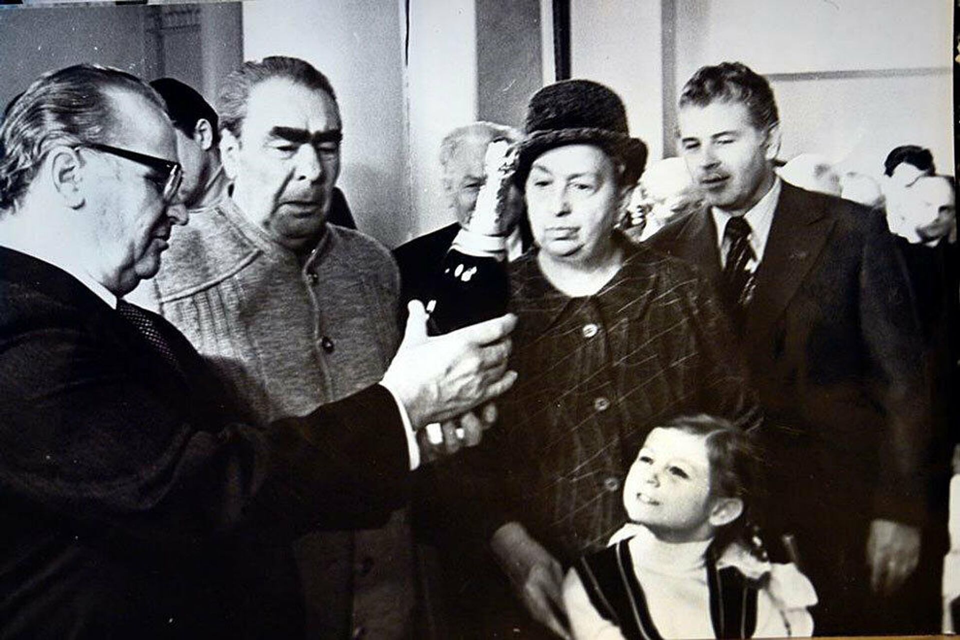 Л.Брежнев в Кишиневе, проездом в середине 70-х - Sputnik Молдова, 1920, 24.07.2021