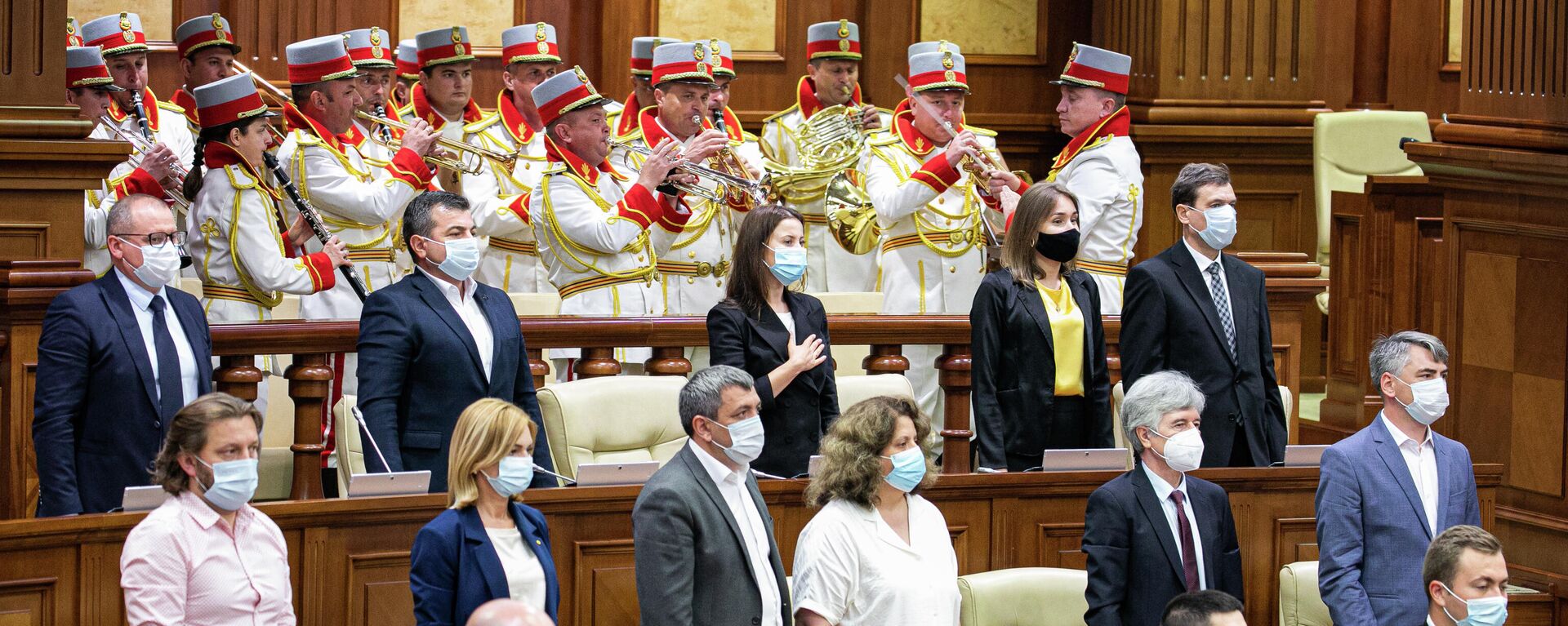 Ședința de constituire a Parlamentului de Legislatura a XI-a - 26 iulie 2021 - Sputnik Молдова, 1920, 26.07.2021