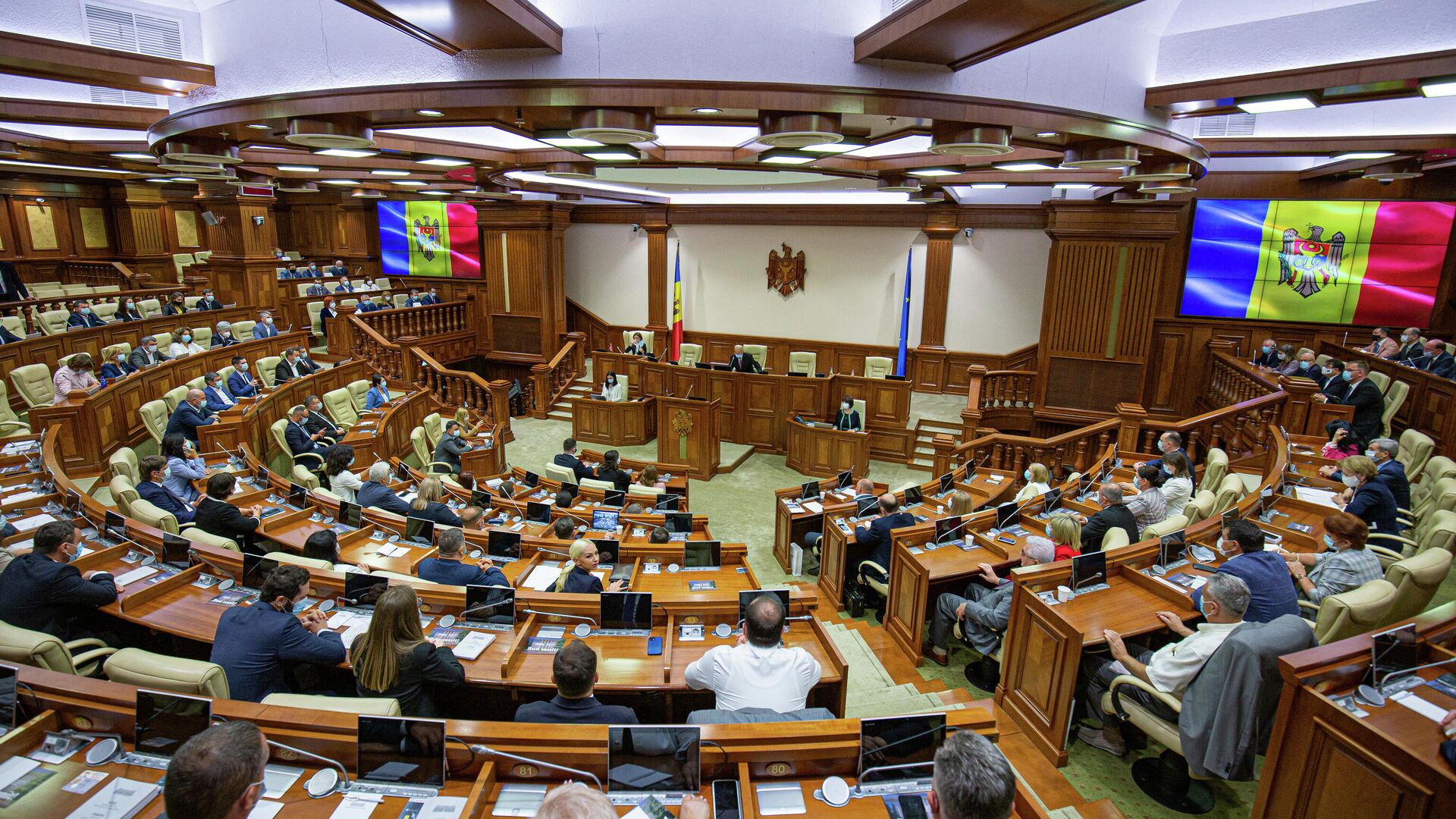 Ședința de constituire a Parlamentului de Legislatura a XI-a - 26 iulie 2021 - Sputnik Moldova, 1920, 26.07.2021