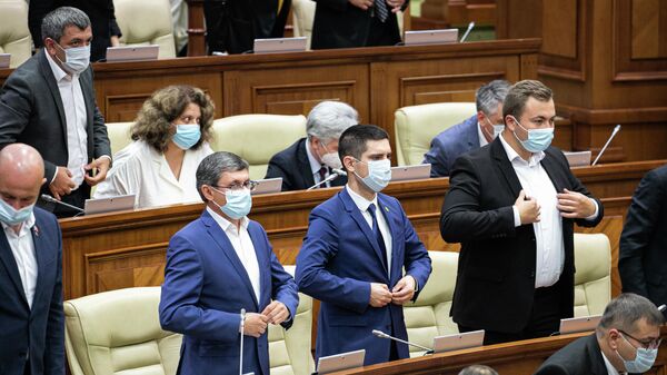 Ședința de constituire a Parlamentului de Legislatura a XI-a - 26 iulie 2021  - Sputnik Молдова