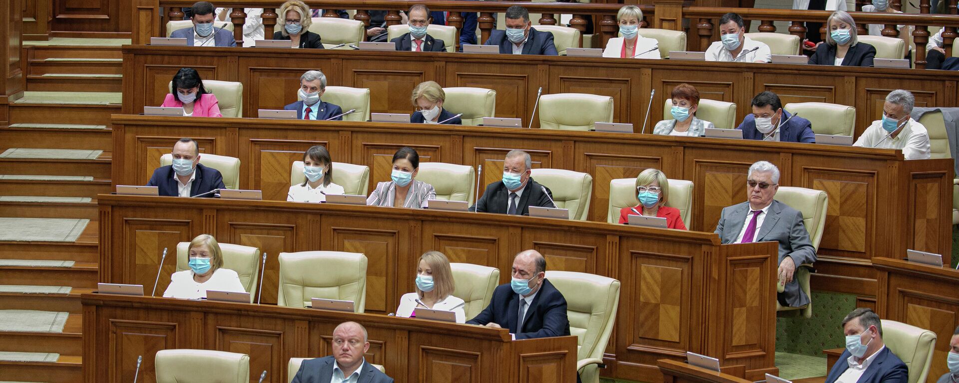 Ședința de constituire a Parlamentului de Legislatura a XI-a  - Sputnik Moldova, 1920, 30.09.2021